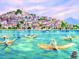 La isla, rodeada por las aguas del lago de Pátzcuaro, tiene algo que la hace única. EL INFORMADOR / J. Monroy