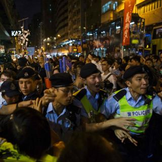 Cinco lesionados y cuatro detenidos por protestas en Hong Kong