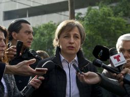 En las nuevas ediciones del libro se deberá incluir un extracto de la sentencia en el prólogo que hizo Aristegui. AFP / ARCHIVO