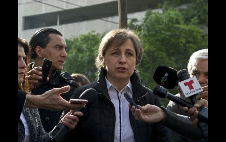 En las nuevas ediciones del libro se deberá incluir un extracto de la sentencia en el prólogo que hizo Aristegui. AFP / ARCHIVO