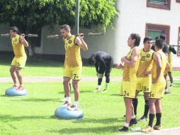 Cierran preparación. Los jugadores de Leones Negros se reportan listos para visitar al Tampico Madero. EL INFORMADOR / R. Tamayo