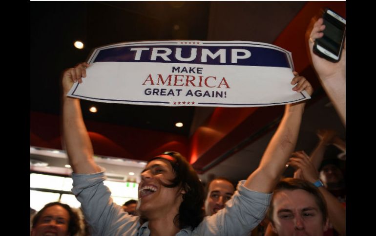 La diferencia de votos que le dio la victoria a Trump es de 134 mil aproximadamente. AFP / S. Khan