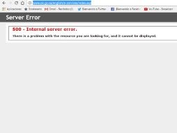 El link para iniciar la solicitud en el sitio no funciona. ESPECIAL /