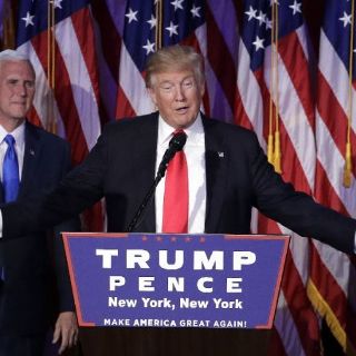 En primer discurso tras victoria, Trump lanza mensaje de unidad