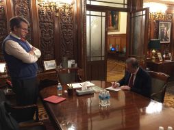 Meade asegura que México ''está en una posición de fortaleza'' por su estabilidad macroeconómica sostenida por las reformas. TWITTER / @JoseAMeadeK