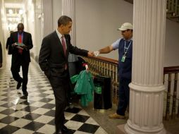 Múltiples imágenes recuerdan los mejores momentos de Obama en la Casa Blanca. ESPECIAL / P. Souza