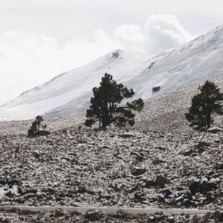 Nevado de Toluca 'se viste de blanco'