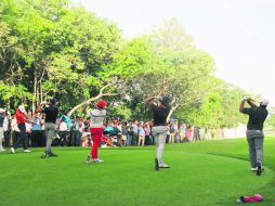 Aunque las competencias inician hoy, ayer se llevó a cabo la ceremonia de inauguración del torneo en el campo El Camaleón. NTX / F. Gálvez