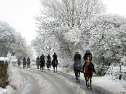 Se espera que en algunos puntos del país se registre caída de nieve. AP / J. Giles