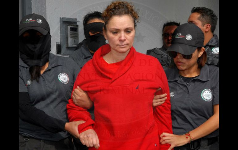 Pineda fue detenida en noviembre del 2014 junto a su esposo; se les acusa de ser autores intelectuales del caso Iguala. NTX / ARCHIVO