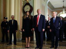 El magnate calificó a la prensa de 'repugnante y deshonesta'. AFP / Y. Gripas