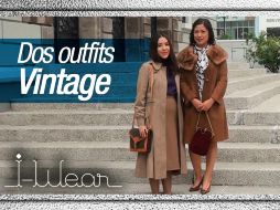 Ellas nos presentan dos looks de la década de los 60 y los 70. EL INFORMADOR /