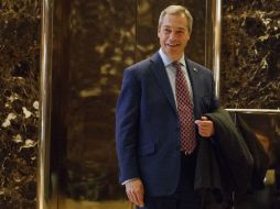 El líder interino del UKIP dijo que fue 'un gran honor' reunirse con Trump. AP / E. Vucci