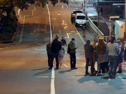 El temblor de 7.8 grados ocurrió a las 23:02 hora local del domingo. EFE / R. Setford