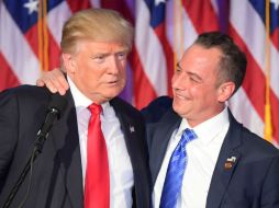 El presidente electo de Estados Unidos, Donald Trump, anunció la designación del republicano Reince Priebus. AFP / ARCHIVO