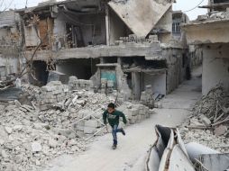 La ofensiva se agudizó tras la intervención de Rusia y su propuesta de parar los ataques aéreos. AFP / A.Doumany