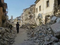 La zona ha sufrido miles de réplicas desde que el 24 de agosto se sintió un temblor de 6.0 grados Richter que provocó 297 muertes. AP / ARCHIVO