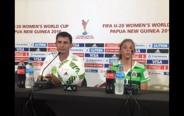 ''Para el siguiente partido, habrá que recuperar de gran manera a las jugadoras'', dice Medina. TWITTER / @FMF