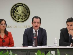 El presidente de la comisión, senador Roberto Albores destaca que el sacrificio de Rivas encarna la solidaridad cotidiana. ESPECIAL / senado.gob.mx