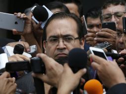 Javier Duarte de Ochoa es buscado por la PGR como supuesto responsable de desvíos de fondos y otros delitos. AP / ARCHIVO