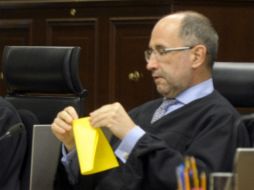 Cruz Ramos fue nombrado Magistrado de Circuito en mayo de 1998. NTX / ARCHIVO