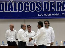 El pasado sábado, el gobierno colombiano y las FARC lograron un nuevo acuerdo de paz. EFE / ARCHIVO
