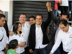 El mandatario invitó a los ciudadanos de Cuernavaca a fortalecer el proyecto ciudadano para sacar adelante la entidad. AP / ARCHIVO