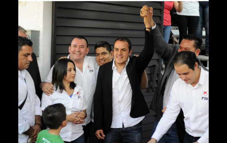 El mandatario invitó a los ciudadanos de Cuernavaca a fortalecer el proyecto ciudadano para sacar adelante la entidad. AP / ARCHIVO