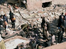 Los ataques aéreos se suspendieron durante la pausa humanitaria iniciada el 20 de octubre. AFP / ARCHIVO