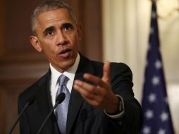 Obama dice que a veces ''el pueblo busca algo, a veces no sabe qué, buscan cambio sin estar muy seguros de qué traerá''. AFP / Y. Karahalis