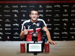 El ''Fideo'' ha participado en siete ocasiones como titular, y logró marcar dos goles, ante Monterrey y Pachuca. TWITTER / @atlasfc