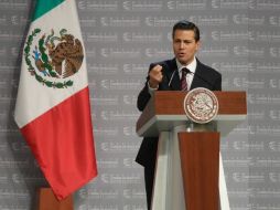 El Mandatario resaltó que la palabra y la razón son el mejor medio para la convivencia entre personas y naciones. NTX / C. Pacheco