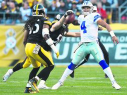 El duelo entre Cowboys y Steelers del domingo pasado fue uno de los más seguidos por la afición mexicana de la NFL. AP / D. Wright