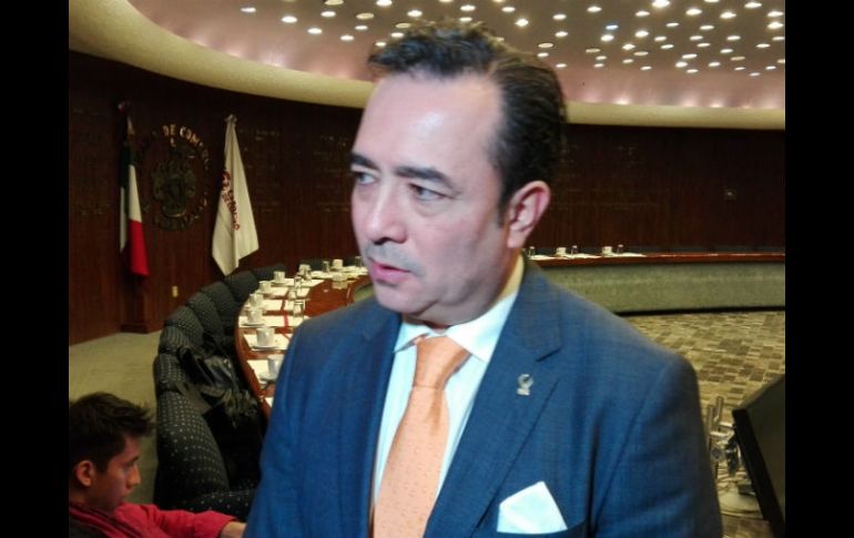 El presidente de la CCIJ, Daniel Curiel, encabeza la 34 reunión ordinaria del organismo industrial. EL INFORMADOR / T. Villaseñor