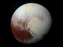 La gran masa de agua bajo el hielo se encuentra en el cráter Sputnik Planitia. ESPECIAL / www.nasa.gov