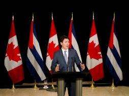Justin Trudeau explicó que la economía de Canadá está muy interconectada con la de EU, independientemente de su presidente. AP / R. Espinosa