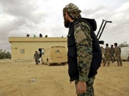 Las facciones sirias anteayer habían arrebatado al EI el dominio de la localidad. AFP / D. Souleiman