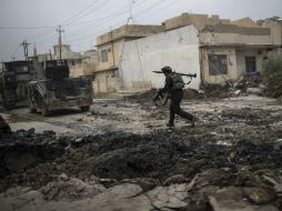 Unidades policiales y del Ejército conquistaron el pasado 5 de noviembre Hamam al Alil. AP / F. Dana