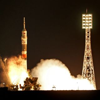La nave tripulada Soyuz MS-03 despega rumbo a la EEI