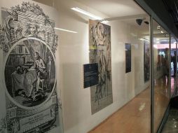 'El Quijote: imágenes y artistas', se inauguró en la estación Pino Suárez del Metro. EFE / A. Cruz