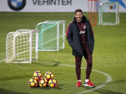 El Atlético de Madrid domina el estilo impuesto por el 'Cholo', que se le complicará al Real Madrid. EFE / K. Huesca