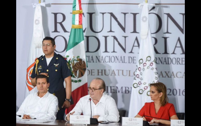 Graco asumió la presidencia de la Conago. TWITTER / @gracoramirez