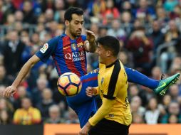 Buquets ha sido titular indiscutible tanto con Pep Guardiola, Tito Vilanova, Gerardo Martino como con Luis Enrique Martínez. AFP / L. Gene