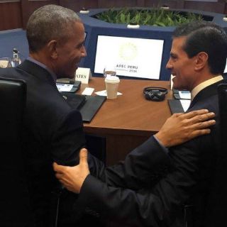 Peña y Obama se encuentran por primera vez tras triunfo de Trump