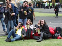 Fans de distintos países acudieron a la capital para ver a sus bandas favoritas. SUN / A. Ojeda