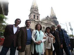 La séptima edición de la Feria del Libro Usado y Antiguo, reconoció a la familia López Casillas con su homenaje al librero. EL INFORMADOR / R. Tamayo