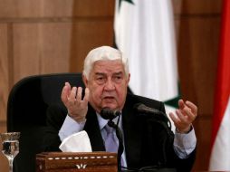El Ministro de Exteriores Walid Mualem rechazó la idea de la ONU dado que 'recompensan a terroristas'. EFE / Y. Badawi