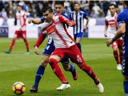 Tras once visitas, el Espanyol ganó por primera vez en el campo del Alavés EFE / A. Ruiz de Hierro