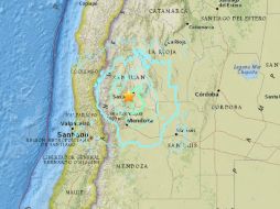 El Servicio Hidrográfico y oceanográfico de la Armada descartó alerta de tsunami. ESPECIAL / earthquake.usgs.gov/