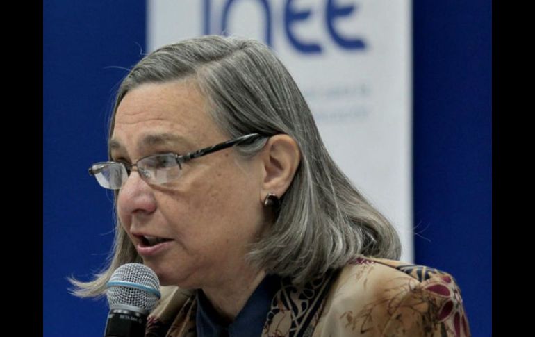 En febrero, la consejera del INEE, Sylvia Schmelkes, anunció que por falta de presupuesto no se aplicaría la prueba en 2016. NTX / ARCHIVO